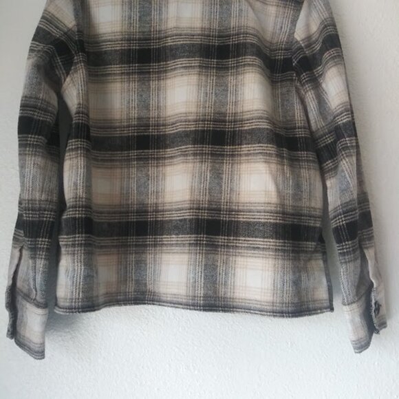 BB Dakota by Steve Madden women's size S plaid jacket - Picture 6 of 15